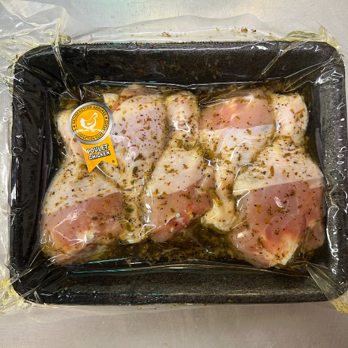 Pilons de poulet marinés